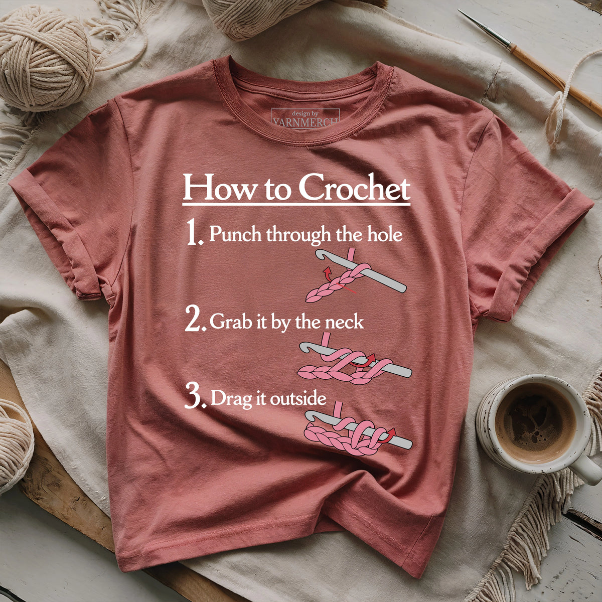How to Crochet T-shirt