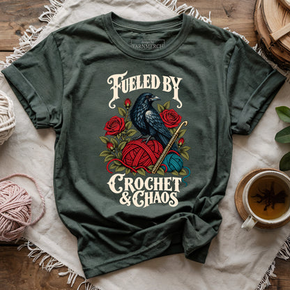 Fuel by crochet and chaos T-shirt