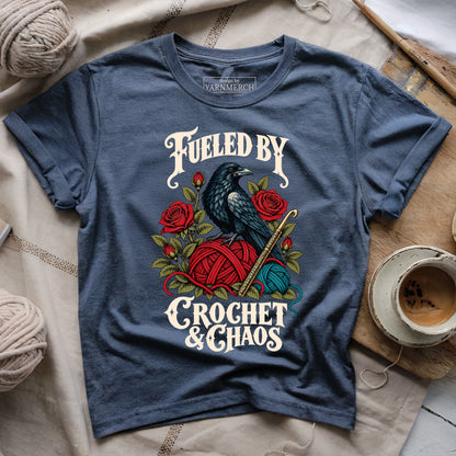 Fuel by crochet and chaos T-shirt