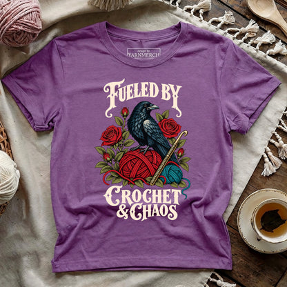 Fuel by crochet and chaos T-shirt