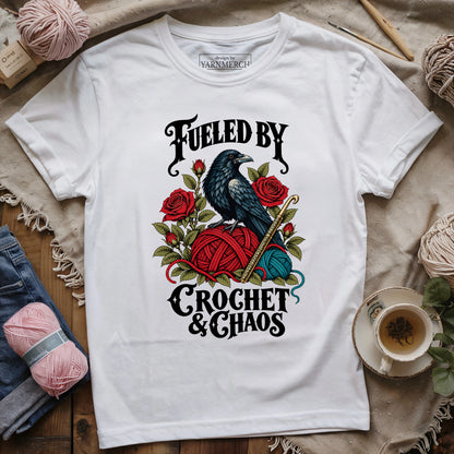 Fuel by crochet and chaos T-shirt