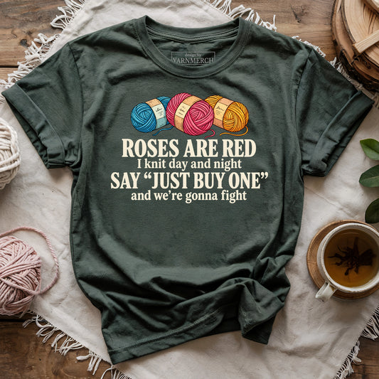 Touch My Yarn Stash T-shirt