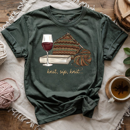 Knit Sip Knit T-shirt