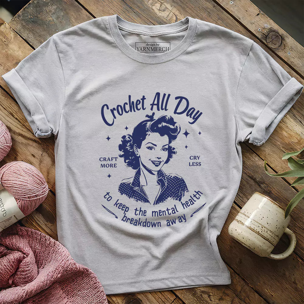 Craft More Cry Less T-shirt