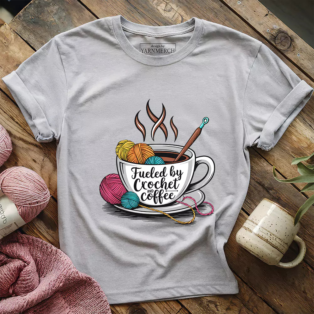 Crochet + Coffee T-shirt