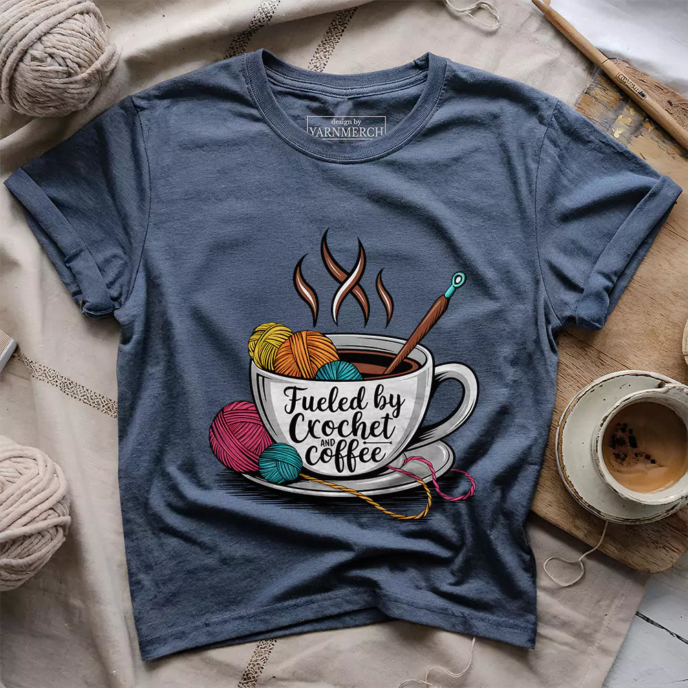 Crochet + Coffee T-shirt