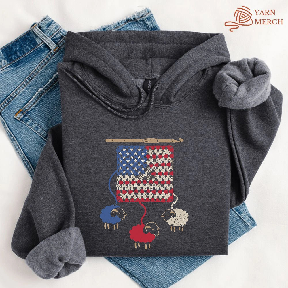 America Granny Flock Hoodie