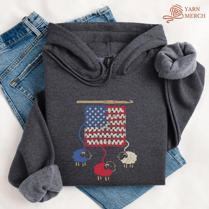 America Granny Flock Hoodie