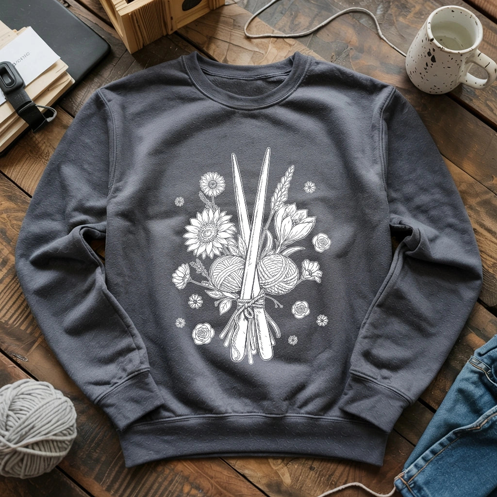 Bouquet of Stitches Sweatshirt
