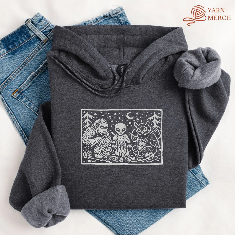 Campfire Crochet Club Hoodie