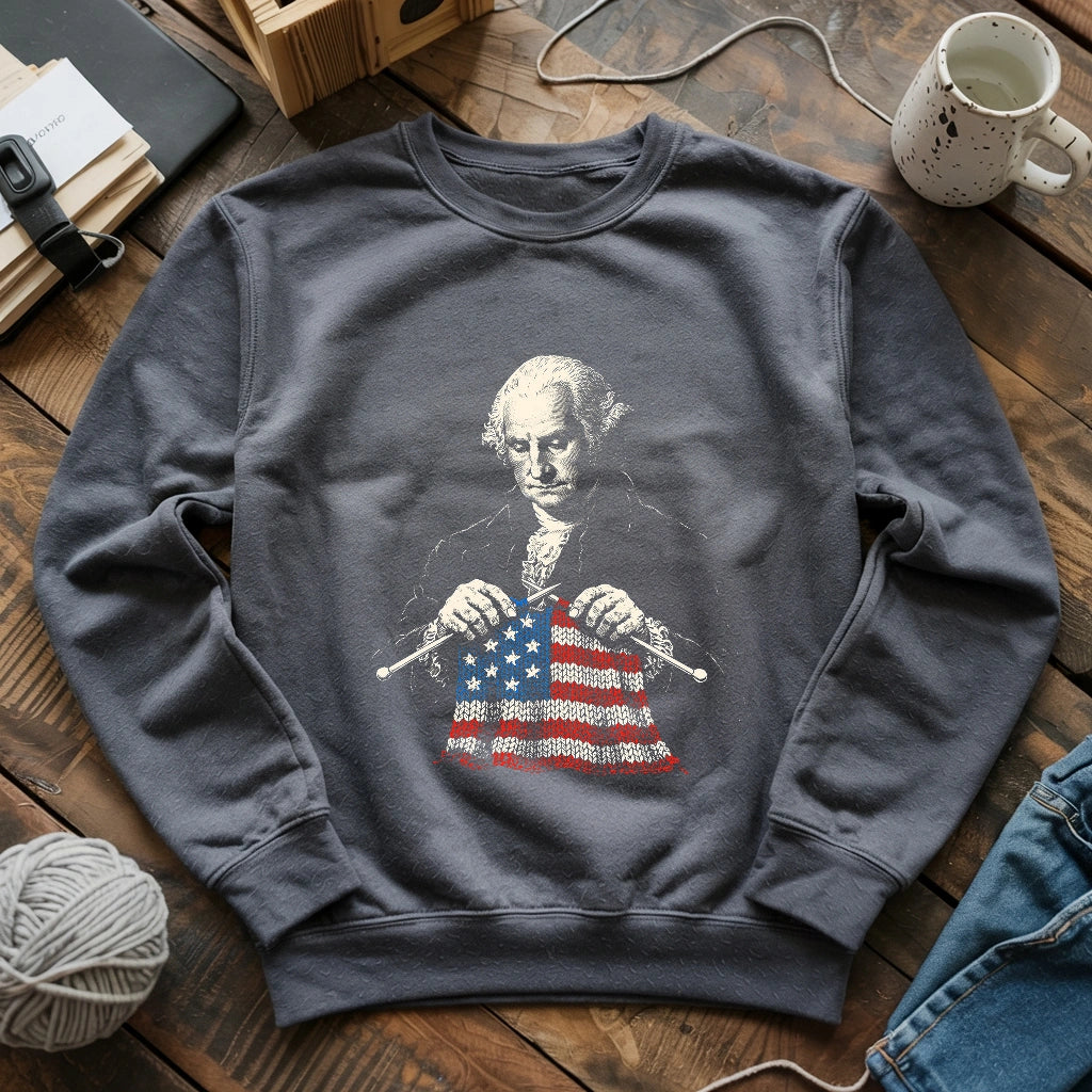 George Knitting America Sweatshirt
