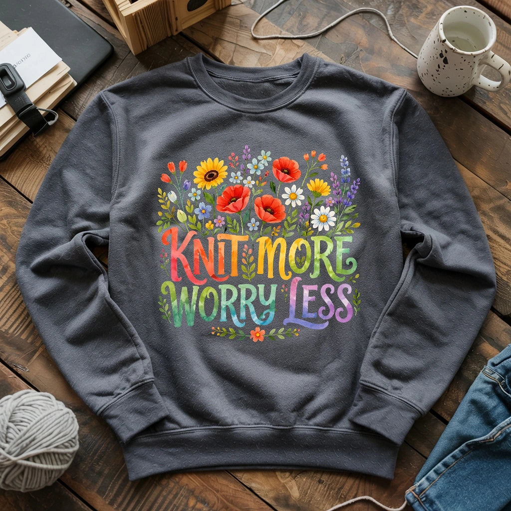 Knit More & More Sweatshirt