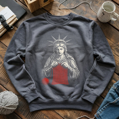 Knitting For Liberty Sweatshirt