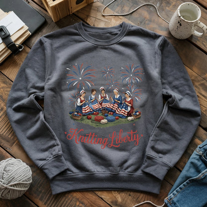 Knitting Liberty Sweatshirt