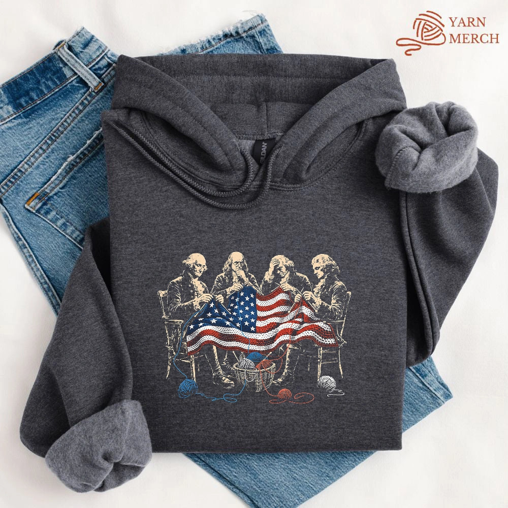 The Founding Knitters America Hoodie