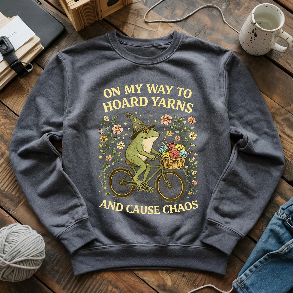 Way To Hoard Yarns Sweatshirt