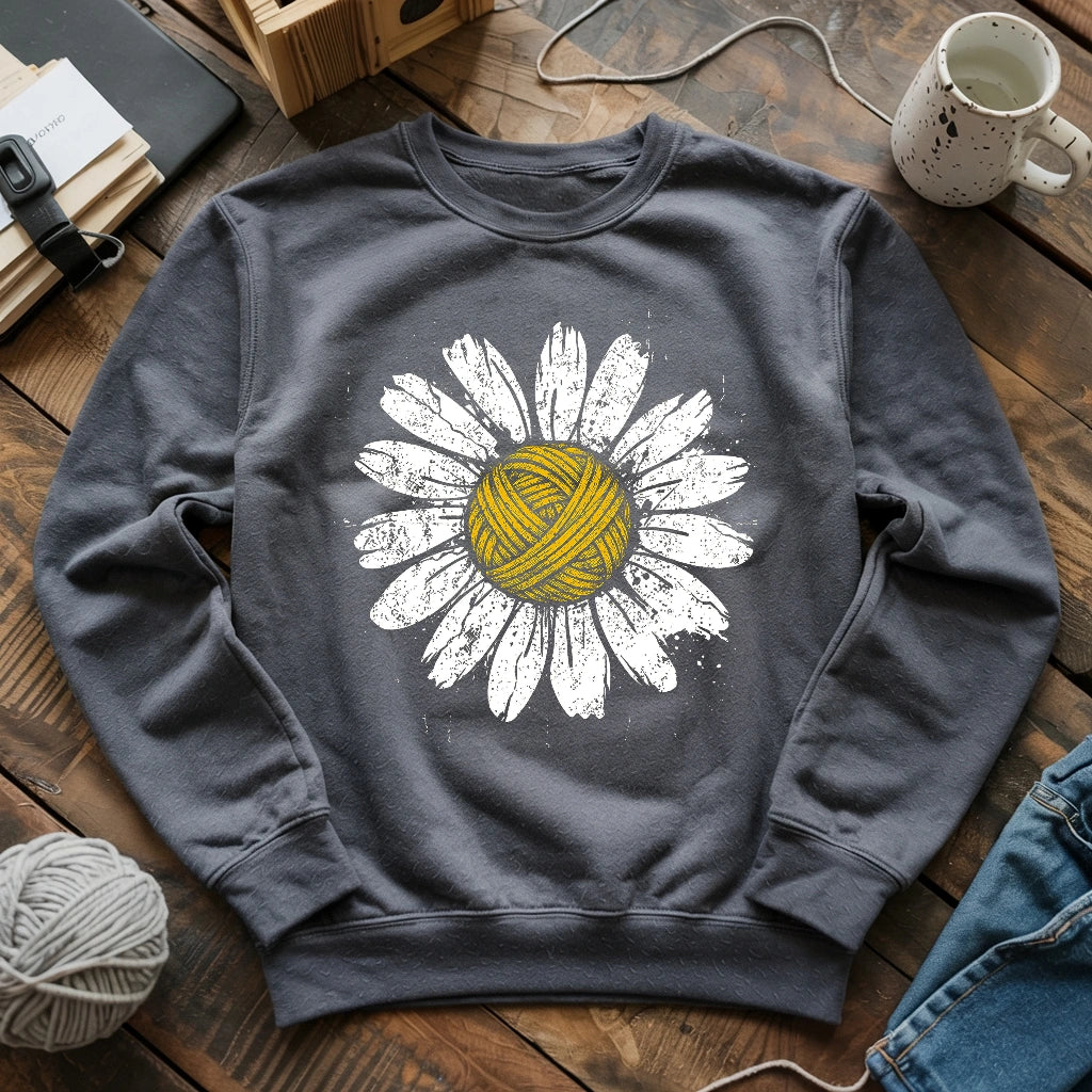 Yarn Daisy Sweatshirt