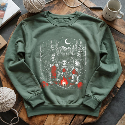 Campfire Vintage Knitting Sweatshirt
