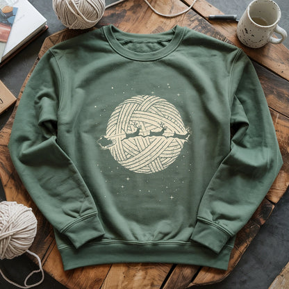 Christmas Yarn Night Sweatshirt