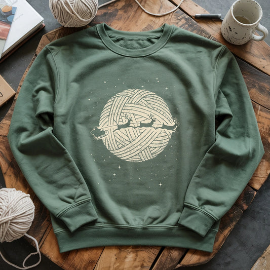 Christmas Yarn Night Sweatshirt