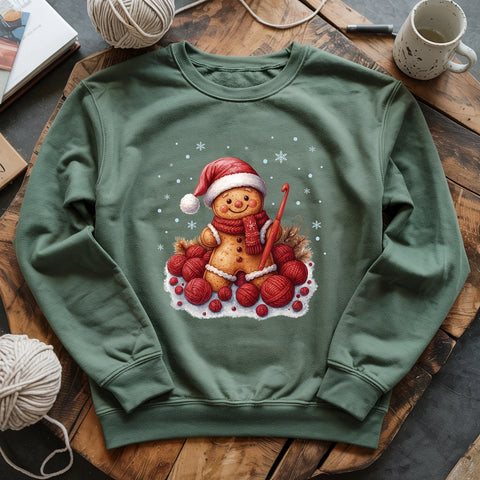 Crochet Ginger Sweatshirt