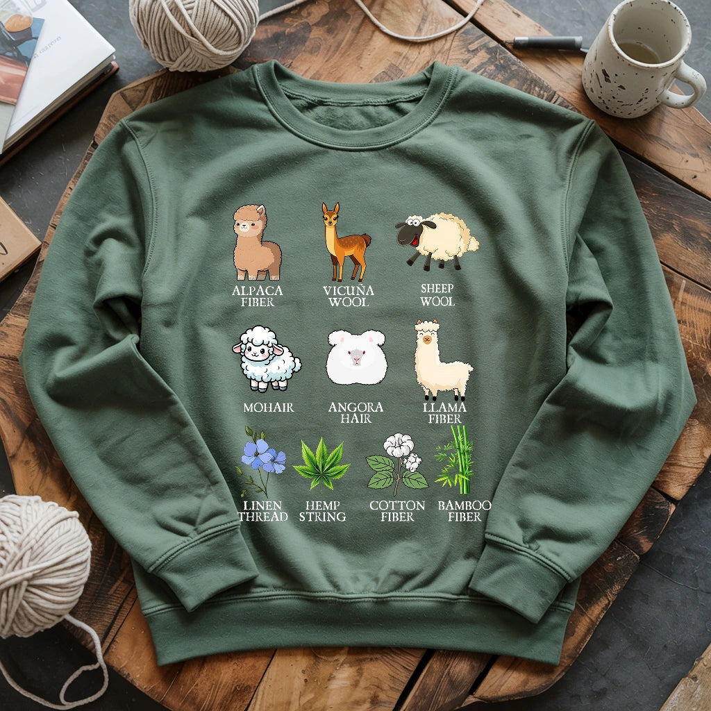Flora Fauna Fiber Sweatshirt