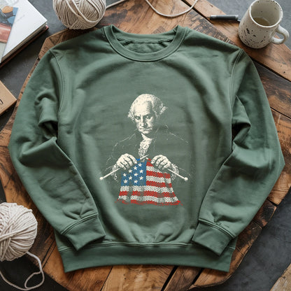 George Knitting America Sweatshirt