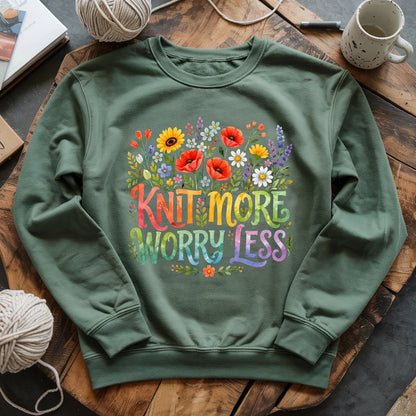 Knit More & More Sweatshirt