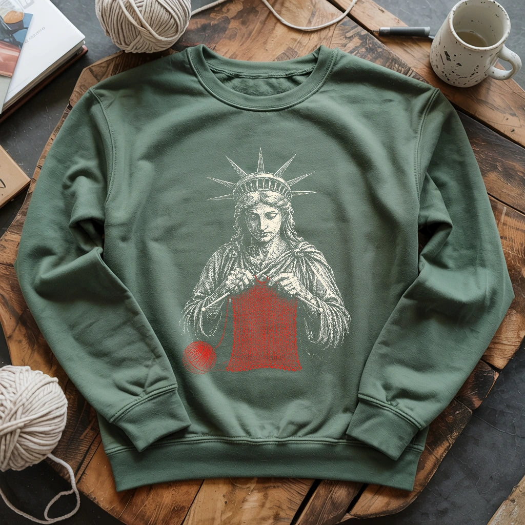 Knitting For Liberty Sweatshirt