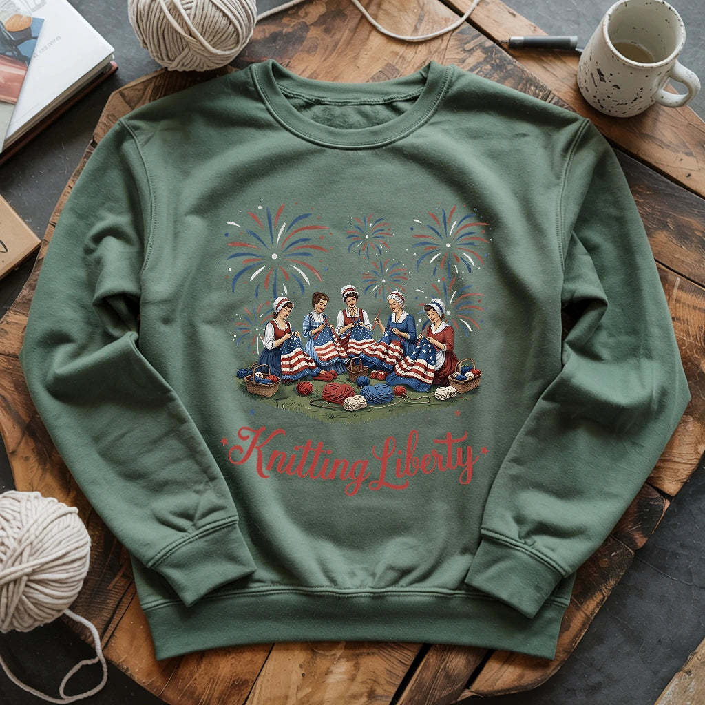 Knitting Liberty Sweatshirt