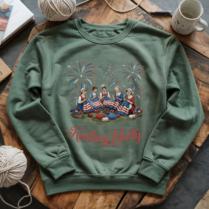 Knitting Liberty Sweatshirt