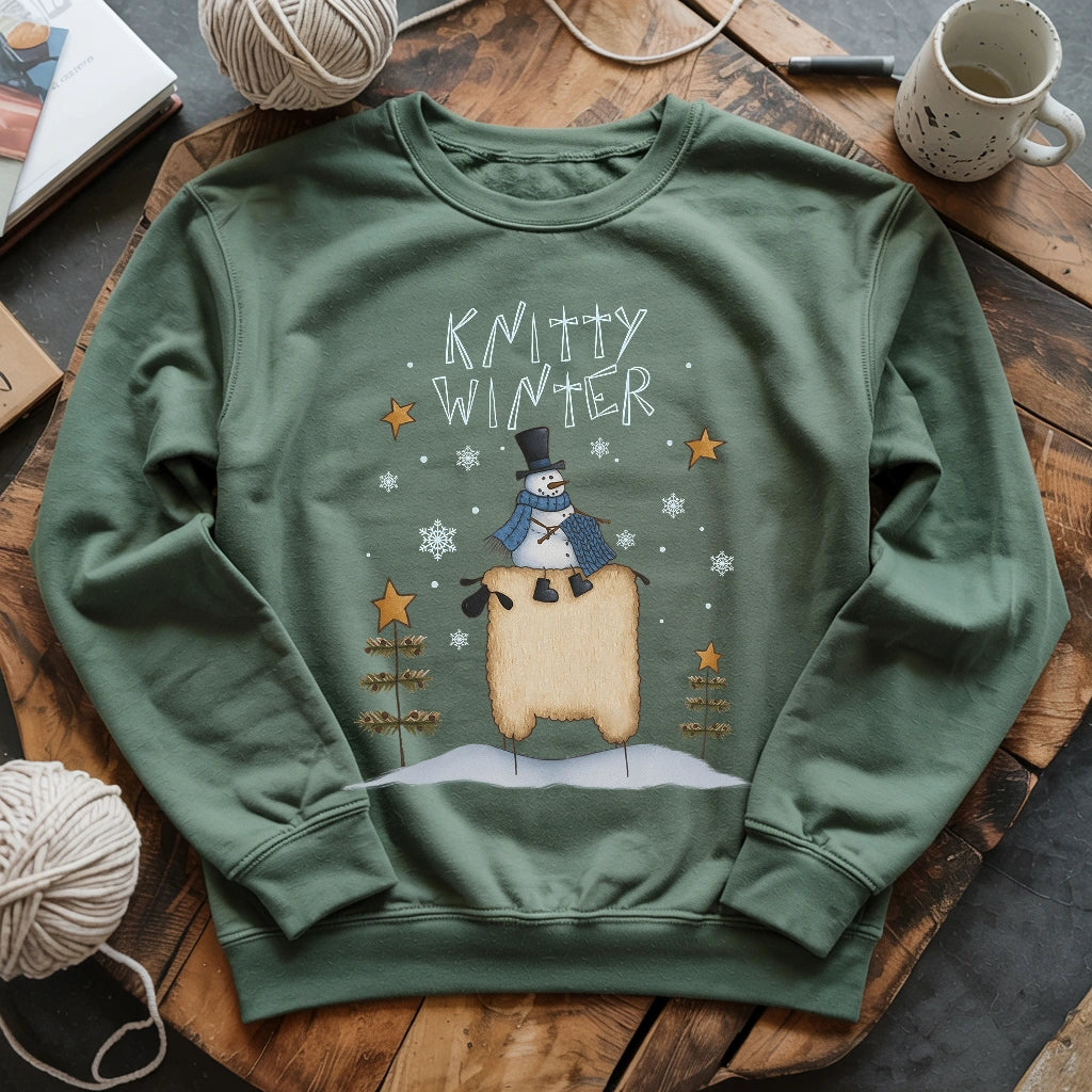 Knitty Winter Sweatshirt