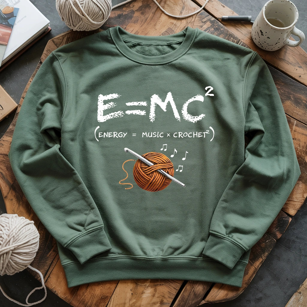 Music x Crochet Sweatshirt