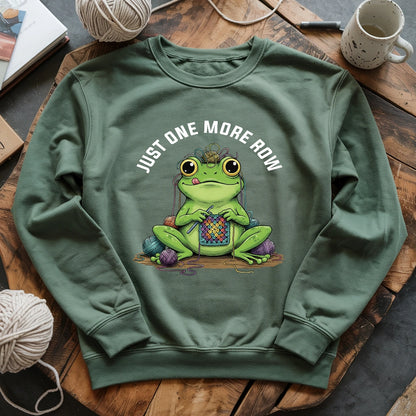 One More Row Frogging Sweatshirt