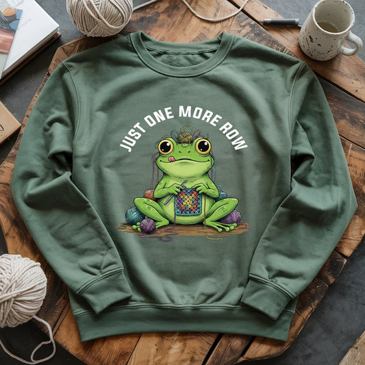 One More Row Frogging Sweatshirt
