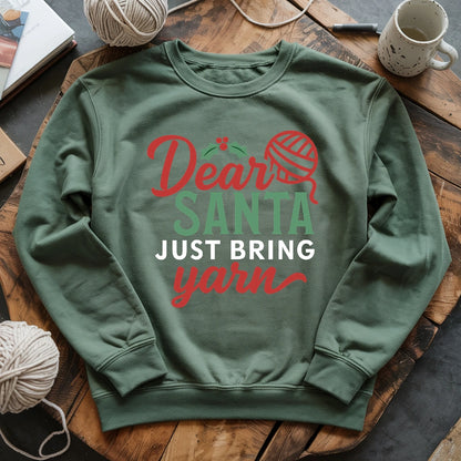 Santa Bring Yarn Sweatshirt