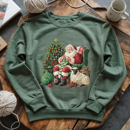 Santa Yarn Sweatshirt