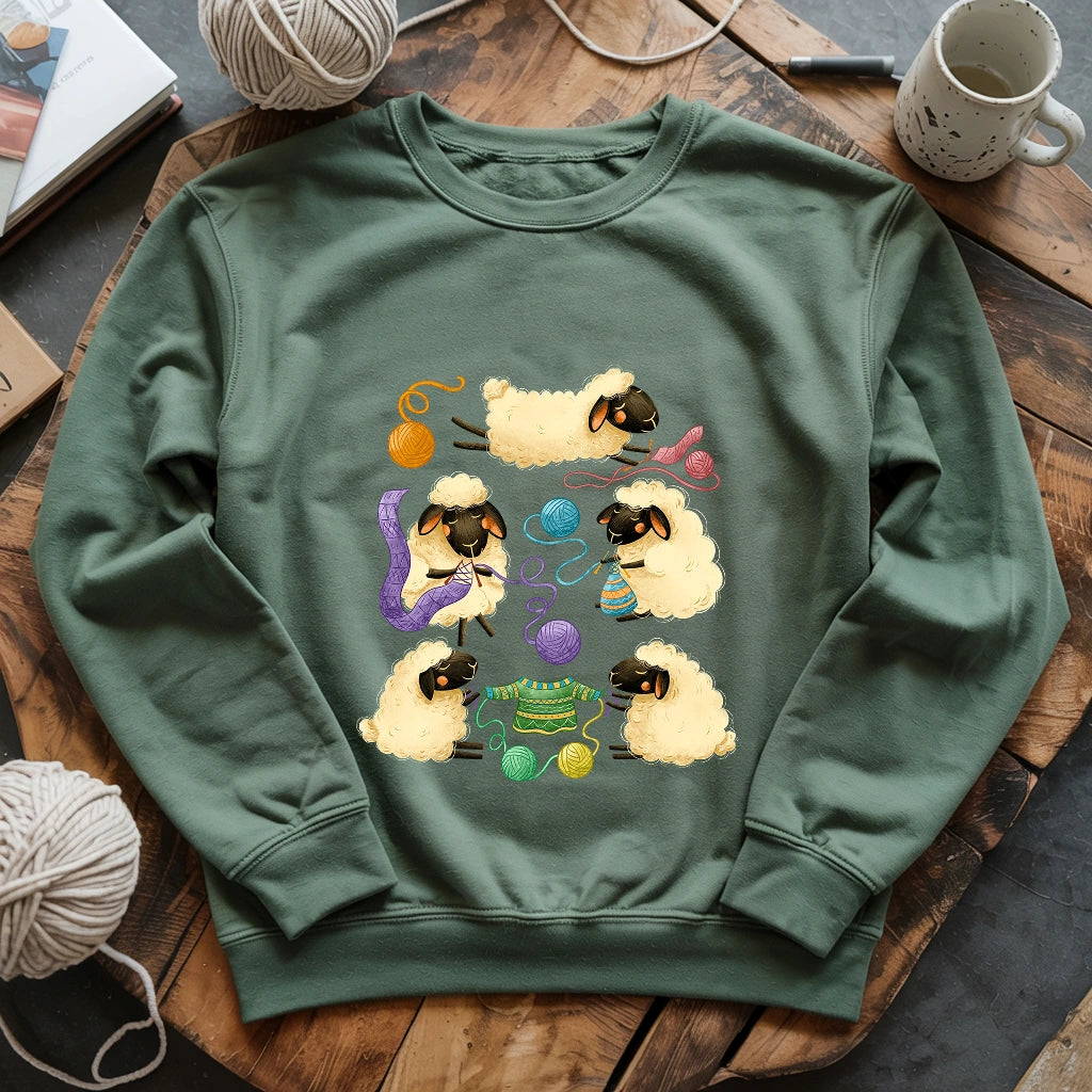 Sheep Knitter Sweatshirt