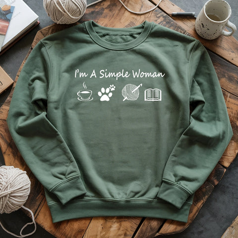 Simple Crocheter Sweatshirt