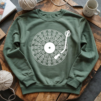 Vinyl Chart Sweatshirt