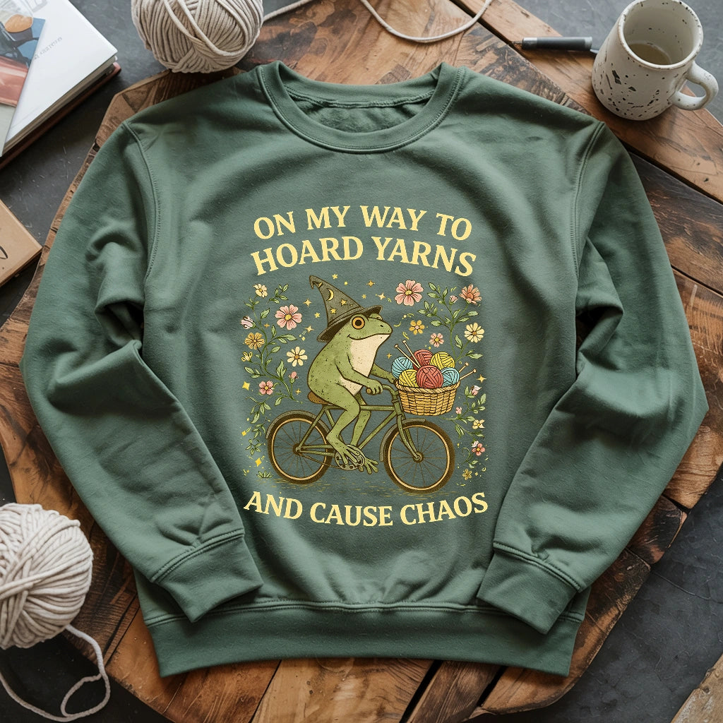 Way To Hoard Yarns Sweatshirt