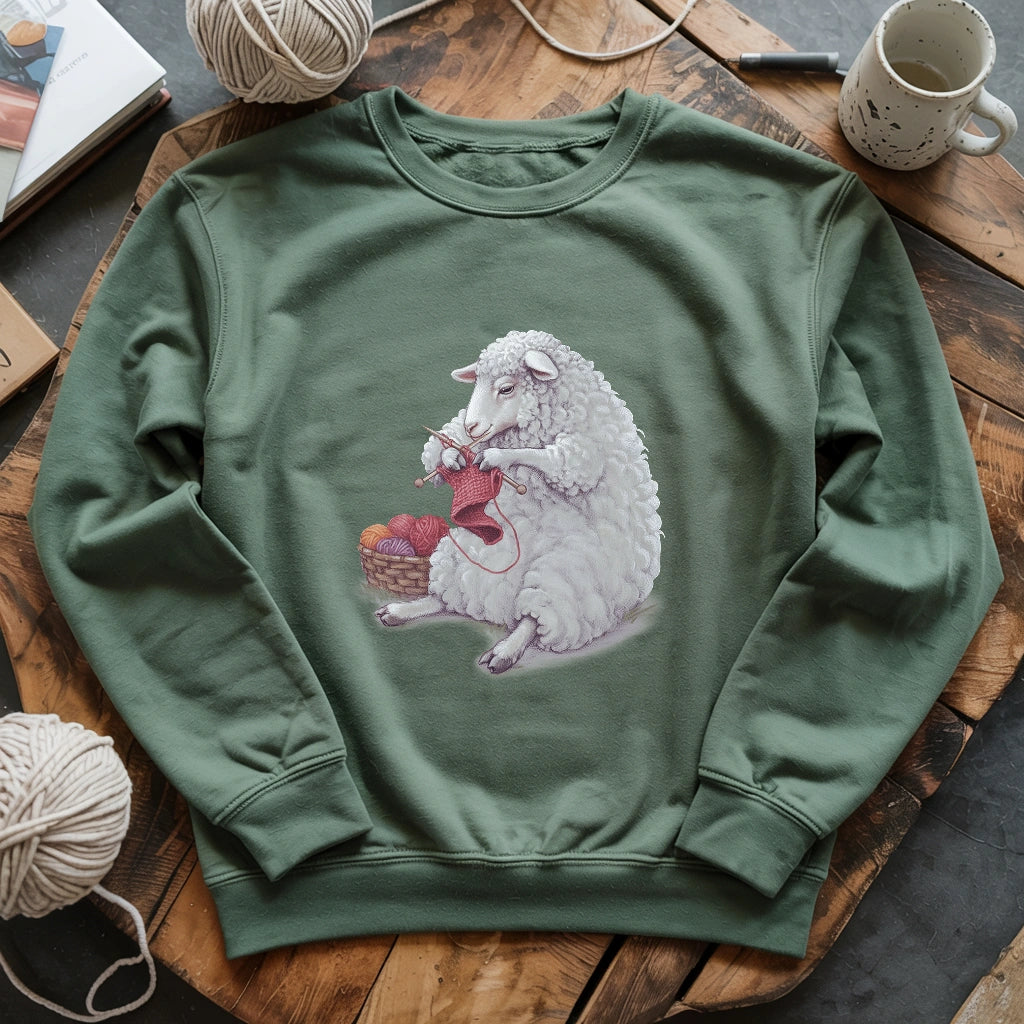 Woolly Knitting Sweatshirt