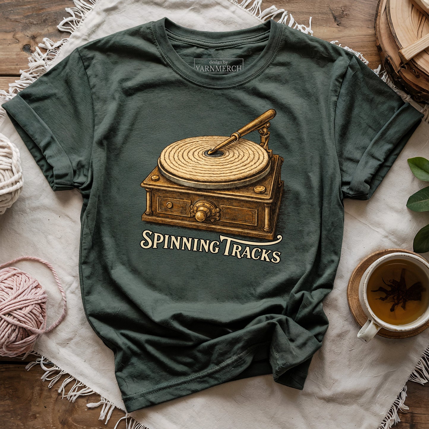 Spinning Tracks T-shirt