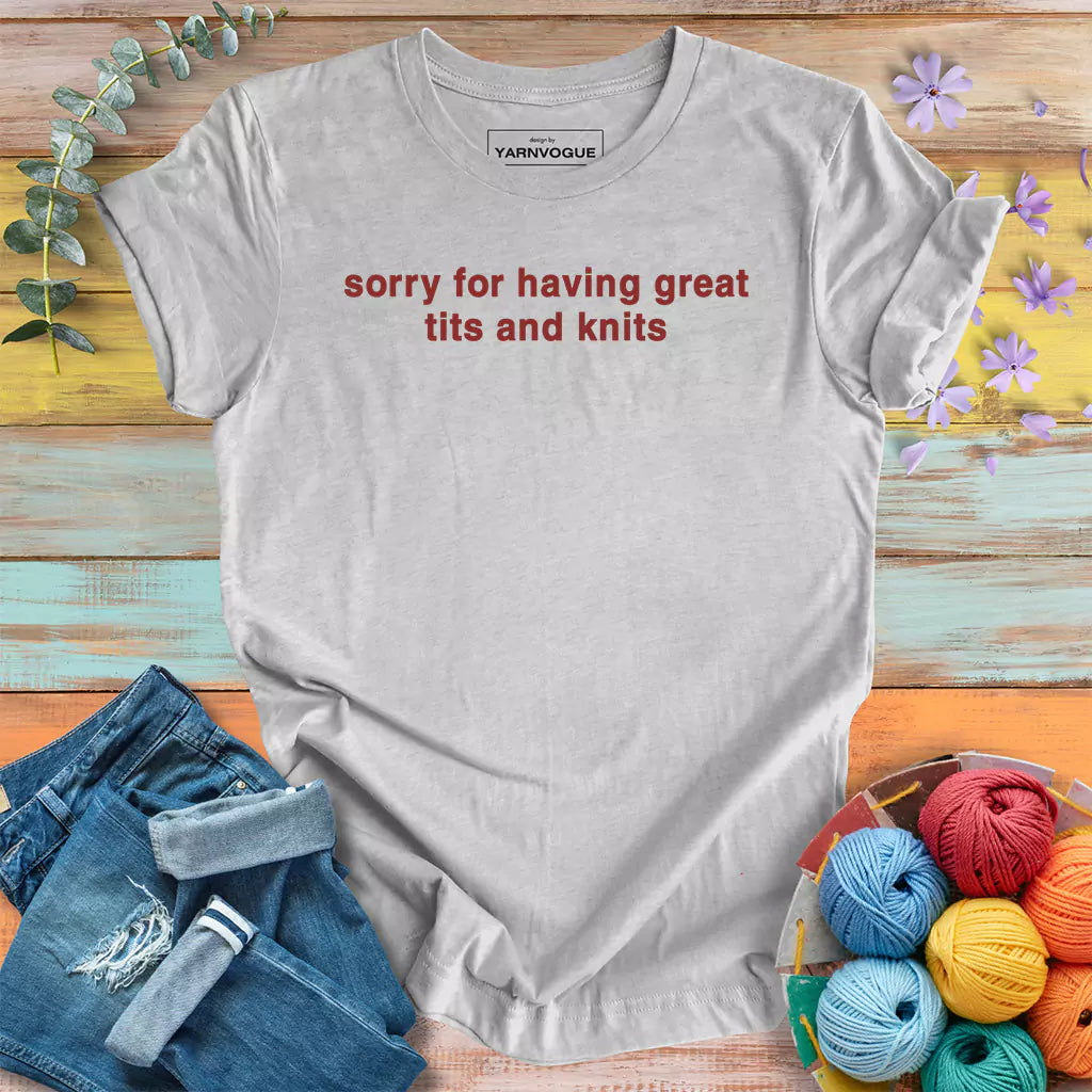 Great Tits And Knits T-shirt