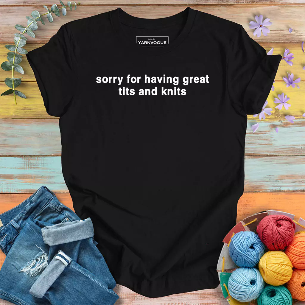 Great Tits And Knits T-shirt