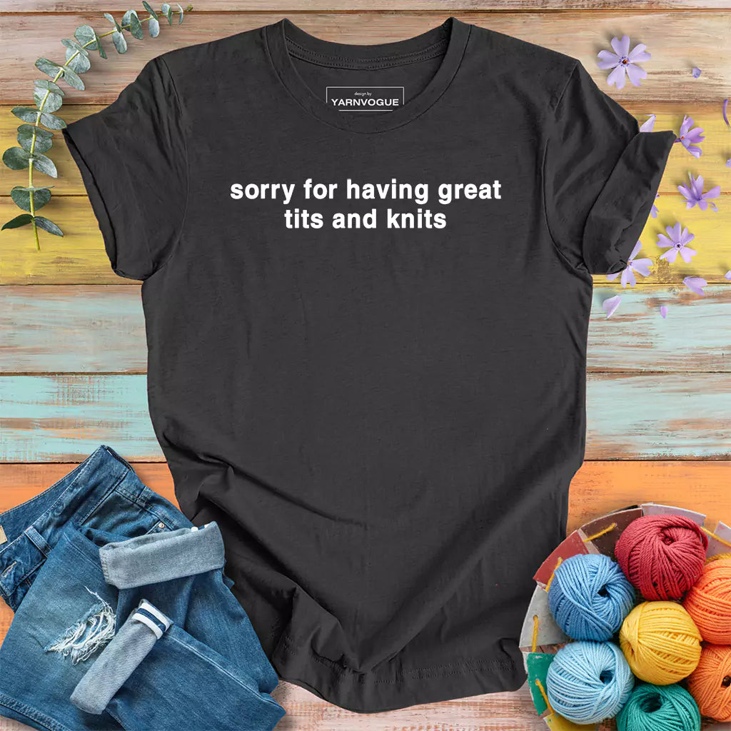 Great Tits And Knits T-shirt