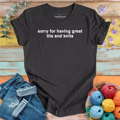 Great Tits And Knits T-shirt