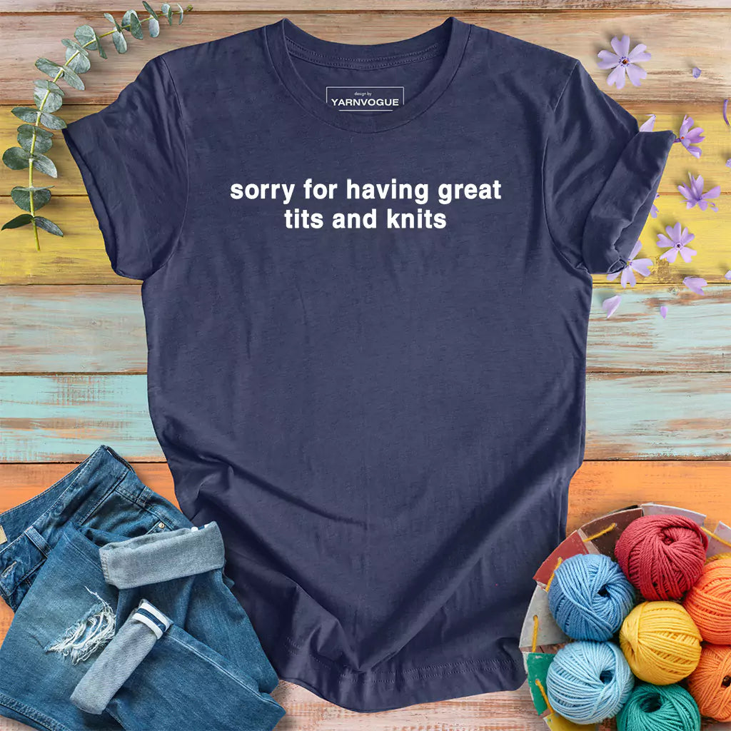 Great Tits And Knits T-shirt