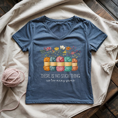 Floral Yarns Lady V-neck