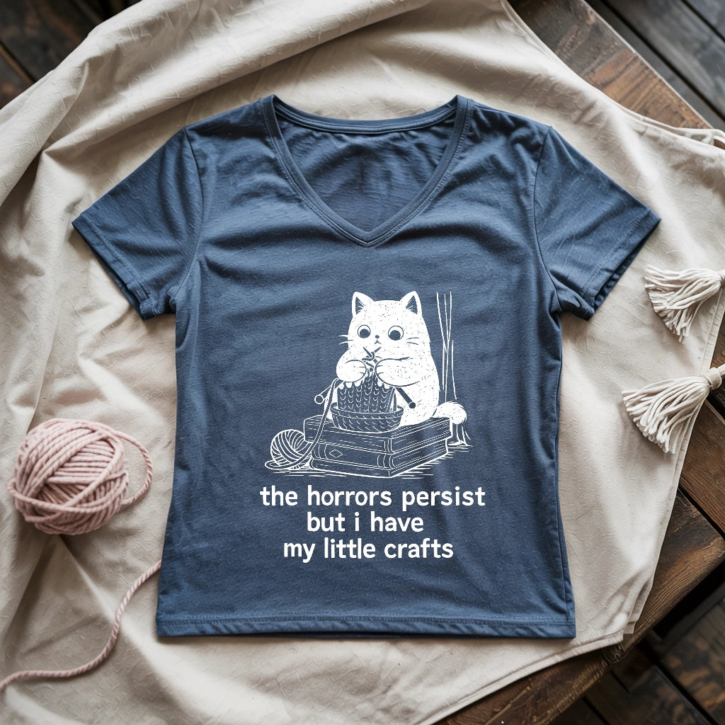 Little Crafts Lady V-neck